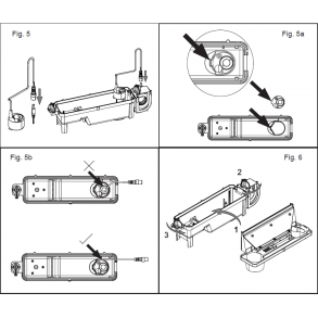 Transducer til RF30, RF40 og RF50.