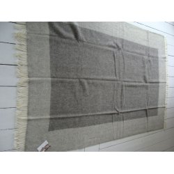 L�kker uld plaid, ren ny uld