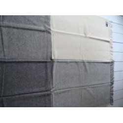 Lkker uld plaid, ren ny uld