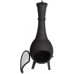 Terrassepejs i st&oslash;bejern med gnistfang