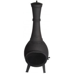 Terrassepejs i st&oslash;bejern med gnistfang