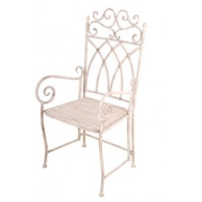 Havestol med armlæn