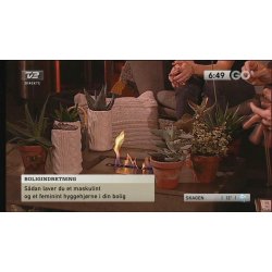 SET P&Aring; TV! Betonbord m. indb. pejs GRATIS FRAGT!