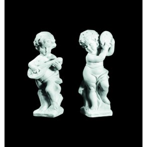 Rytmiske børn, dreng og pige - højde 59 cm