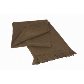 LUKSUS plaid Mokka farvet