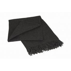 LUKSUS plaid Mørk Grå