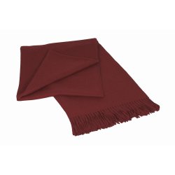 LUKSUS plaid M&oslash;rk R&oslash;d