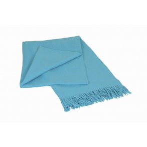 LUKSUS plaid Lys Blå