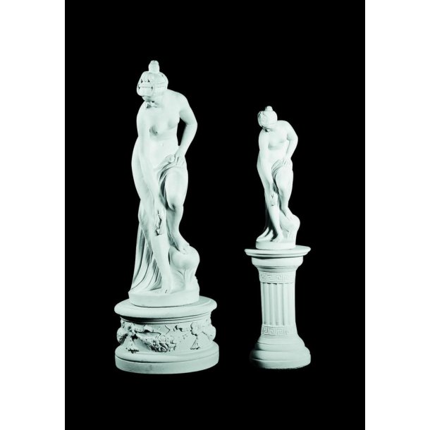 Statue i marmor, Allegrain - 62 cm